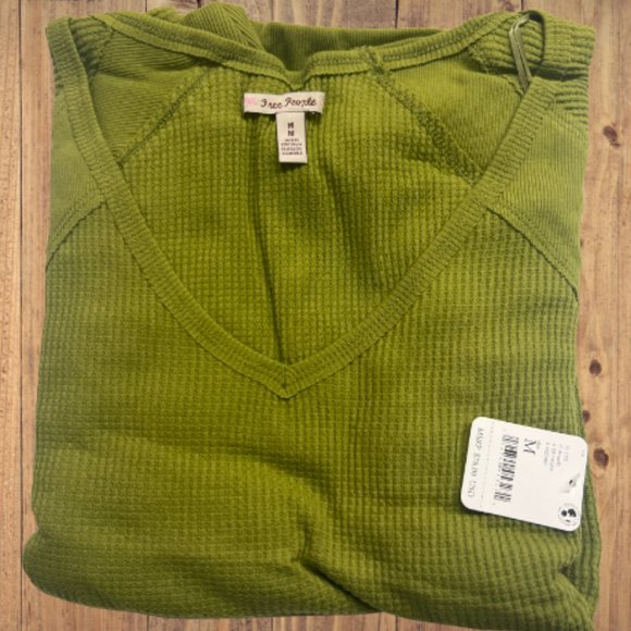 NWT Free People Santa Clara Thermal / Ferngully - Picture 4 of 4